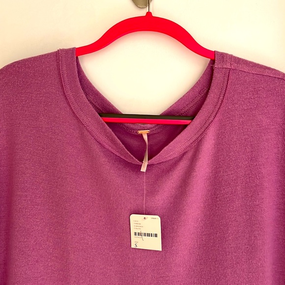 Free People plum colored tunic, size small, new with tags. - Picture 4 of 4